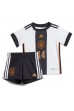 Fotbalové Dres Německo Jamal Musiala #14 Dětské Domácí Oblečení MS 2022 Krátký Rukáv (+ trenýrky)